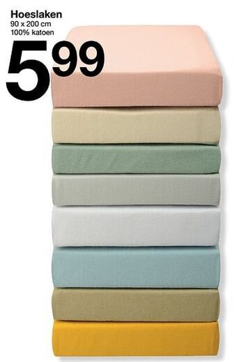 Zeeman Hoeslaken aanbieding