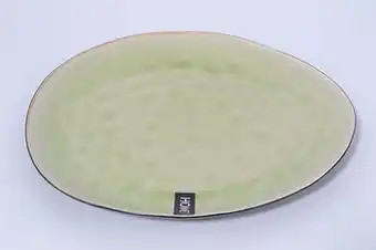 Makro Home+ Bord ovaal Senses Ø 28 cm groen aanbieding