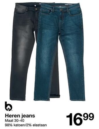 Zeeman Heren jeans aanbieding