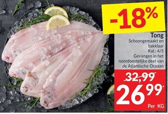 Intermarché Tong Schoongemaakt en bakklaar aanbieding