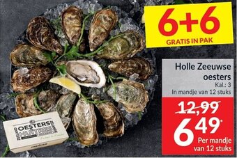 Intermarché Holle Zeeuwse oesters aanbieding