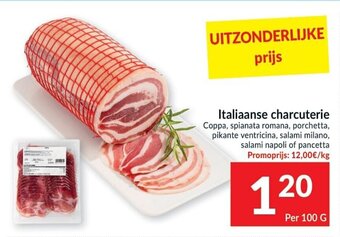 Intermarché Italiaanse charcuterie aanbieding