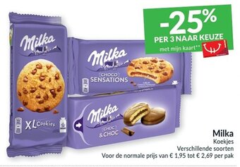 Intermarché Milka Koekjes aanbieding
