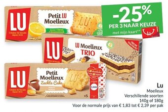 Intermarché Lu Moelleux aanbieding