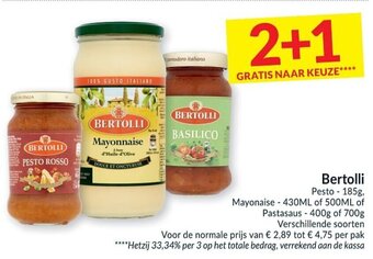 Intermarché Bertolli aanbieding