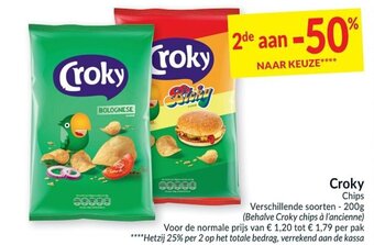 Intermarché Croky Chips aanbieding