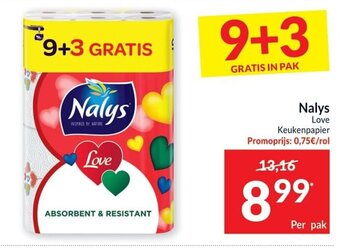 Intermarché Nalys Love Keukenpapier aanbieding