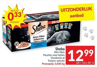 Intermarché Sheba Mini filets aanbieding