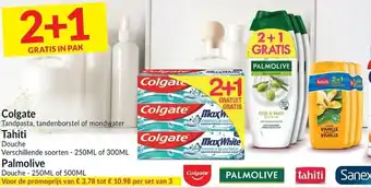 Intermarché Colgate Tandpasta, Tahiti, Palmolive aanbieding