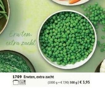 Erwten extra zacht
