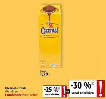 Colruyt Cécémel aanbieding