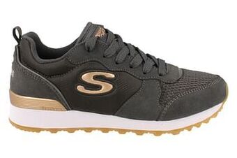 Berca Shoes Skechers Sneaker Laag Dames Doldn Gurl Memory Foam - Grijs aanbieding