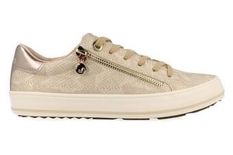 Berca Shoes S. Oliver Sneaker Laag Dames Soft Foam - Beige aanbieding