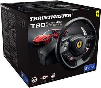 PS4 T80 Racing Wheel Ferrari 488 GTB