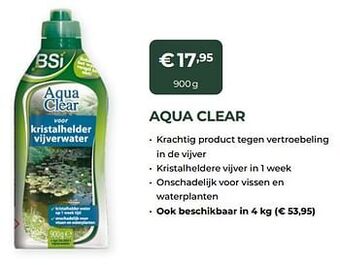 Multi bazar Aqua clear aanbieding