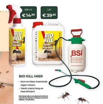 Multi bazar Bio kill mier aanbieding