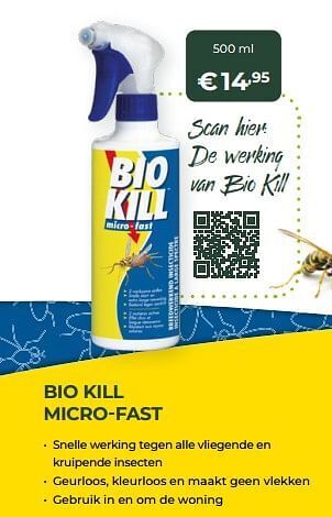 Multi bazar Bio kill micro-fast aanbieding