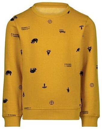 HEMA Kinder Sweater Safari Geel (geel)
