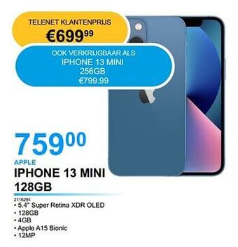 Apple iphone 13 mini 128gb