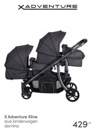 Baby & Tiener X adventure xline duo kinderwagen domino aanbieding