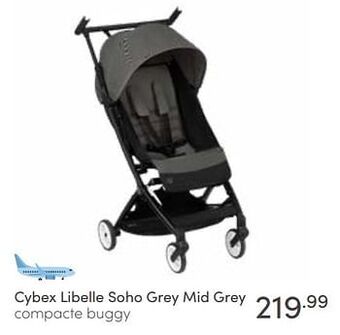 Baby & Tiener Cybex libelle soho grey mid grey compacte buggy aanbieding