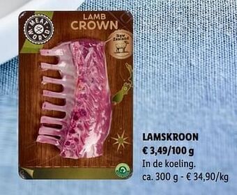 Lidl Lamskroon aanbieding