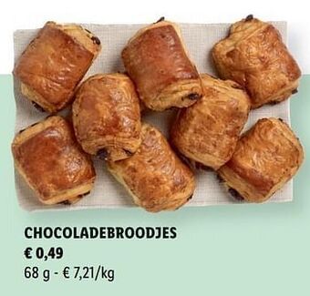 Lidl Chocoladebroodjes aanbieding