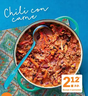 Albert Heijn Chili con carne aanbieding