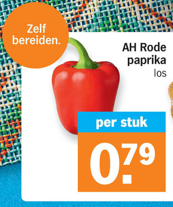 Albert Heijn AH Rode paprika aanbieding