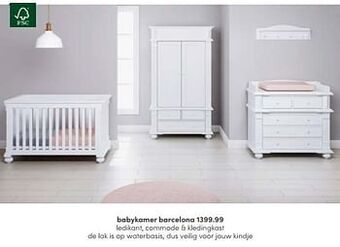 Baby & Tiener Babykamer barcelona aanbieding