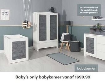 Baby & Tiener Baby’s only babykamer aanbieding