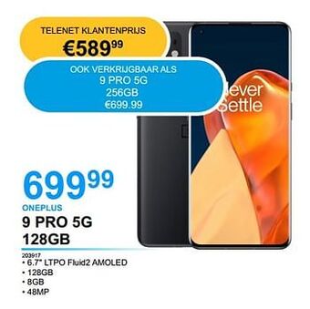 Oneplus 9 pro 5g 128gb