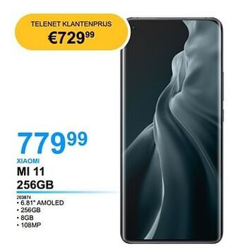 Computer Checkpoint Xiaomi mi 11 256gb aanbieding