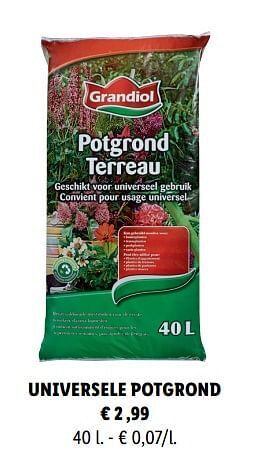 Lidl Universele potgrond aanbieding
