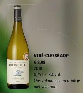 Lidl Viré-clessé aop aanbieding