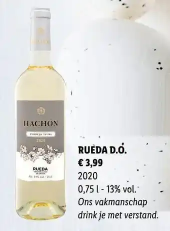 Lidl wijntip rueda d.o