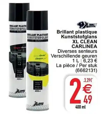 Cora Brillant plastique kunststofglans xl clean carlinea aanbieding