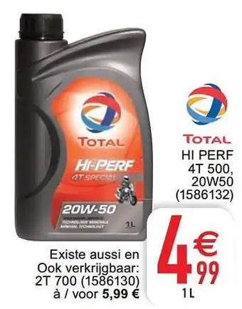 Hi perf 4t 500, 20w50