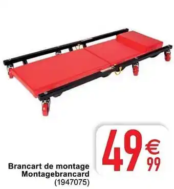 Brancart de montage montagebrancard