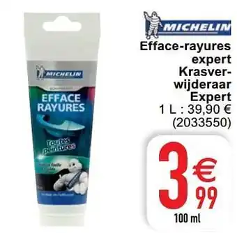 Cora Efface-rayures expert krasverwijderaar expert aanbieding