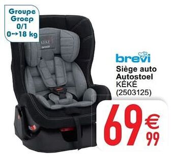 Cora Siège auto autostoel kéké aanbieding