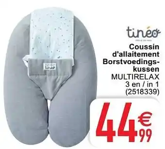 Cora Coussin d`allaitement borstvoedingskussen multirelax 3 en - in 1 aanbieding