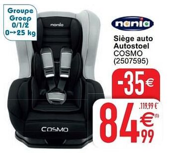 Siège auto autostoel cosmo