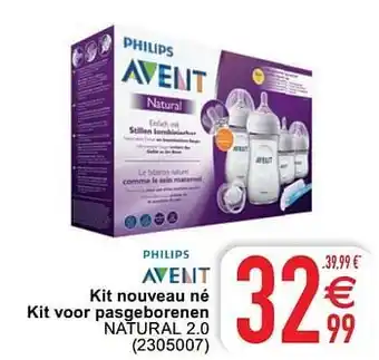 Cora Kit nouveau né kit voor pasgeborenen natural 2.0 aanbieding
