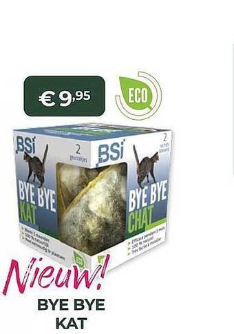 Multi bazar Bye Bye Kat aanbieding