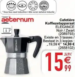 Cora Aeternum cafetière koffiezetapparaat elegance aanbieding