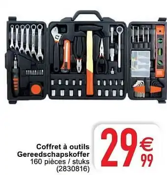 Coffret à outils gereedschapskoffer