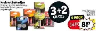 Alkaline batterij d
