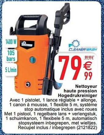 Nettoyeur haute pression hogedrukreiniger