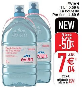 Cora Evian aanbieding